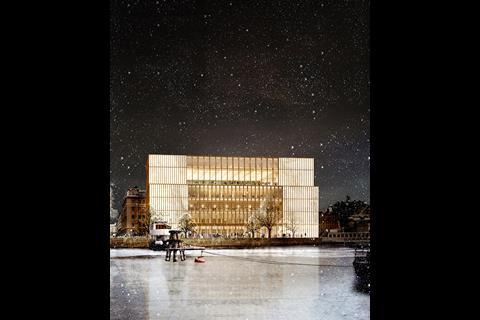 David Chipperfield Architects - Stockholm Nobel Centre - view from Skeppsholmen